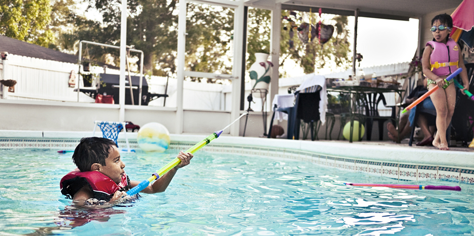 Pool safety and insurance.